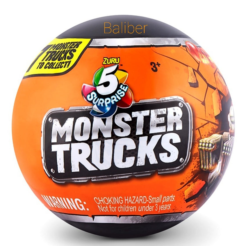 TOYBARN : Zuru 5 Surprise Monster Trucks Mystery Pack