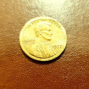 1977 Lincoln Memorial Cent Penny