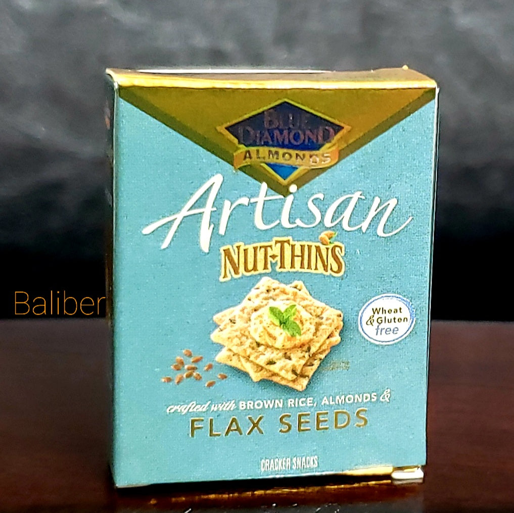 BLUE DIAMOND ALMONDS | Artizan NUT-THINS Flax seeds