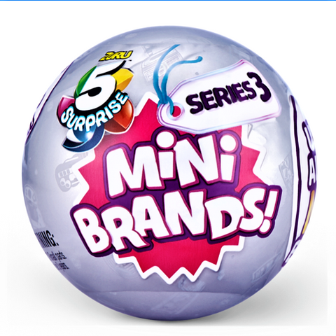 ZURU 5 Surprise Mini Brands Series 3 #100 RASCAL + FRIENDS